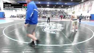 126 Boys Champ. Round 1 - Drew Kellum, Holtville vs Ryan Ton, Del Norte