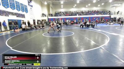 157 lbs Champ. Round 1 - Isaiah Hascall, Gonzaga Prep vs Kyle Miller, Post Falls