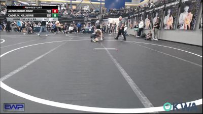 92 lbs Consolation - Aleks Routledge, Prodigy Elite Wrestling vs Cadel H. Killgore, Standfast