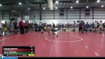 175 lbs Round 4 (6 Team) - Beck Hoffman, MAT RATS WRESTLING CLUB vs Austin Roberts, RAW POWER