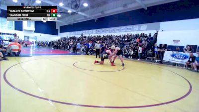 285 lbs Semifinal - Malohi Sipowicz, Hemet vs Xander Firm, Sultana