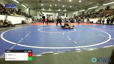 96 lbs Rr Rnd 3 - Klay Adams, Miami vs Tracker Smith, Salina Wrestling Club