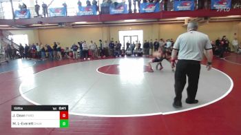 132 lbs Consi Of 8 #2 - Jack Dean, Fairfield Warde vs Malakai Linton-Everett, Chelmsford