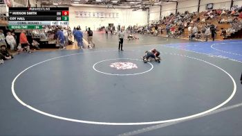 165 lbs Cons. Round 1 - Hudson Smith, Ohio Northern vs Coy Hall, Cornerstone