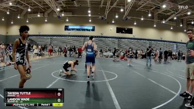 110 lbs Round 5 (8 Team) - Landon Wade, Reaper WC vs Tayedn Tuttle, Kraken