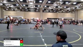 101 lbs Round Of 64 - Marlee Solomon, Team Thunder vs Aubrey McNichols, Whitehouse WC