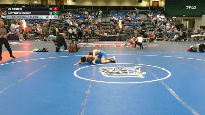 126 lbs Consi Of 32 #2 - Cj Caines, PA vs Matthew Gould, NJ
