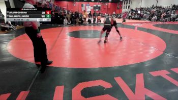 132 lbs Champ. Round 1 - Julian Guerra, Carol Stream (GLENBARD NORTH) vs Dylan Fillinger, WAUCONDA