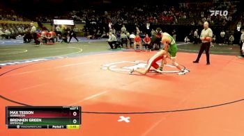 144 Class 3 lbs Champ. Round 1 - Brennen Green, Smithville vs Max Tesson, Warrenton