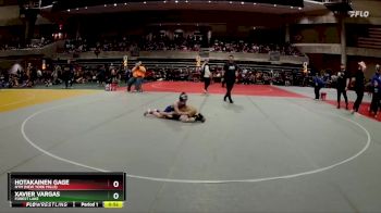 70 lbs Quarterfinal - Xavier Vargas, Forest Lake vs Hotakainen Gage, NYM (New York Mills)