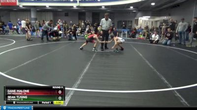 72 lbs Round 5 (8 Team) - Dane Malone, Mat Assassins vs Sean Tusing, MD Maniacs