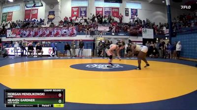 170 lbs Champ. Round 1 - Heaven Gardner, New Haven vs Morgan Mendlikowski, Penn