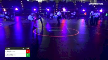 182 lbs Final - Elijah Davis, Team Montana vs Alfredo Castillo, Belen Wrestling