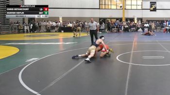 133Green lbs Rr Rnd 2 - Chris Betancourt, LIU-UNATT vs Hunter Heflin, Navy