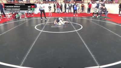75_B lbs Round Of 16 - Jackson Beegle, Bedford vs Owen Coonradt, Parkland