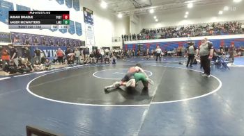 150 lbs Cons. Round 2 - Judah Brazle, Post Falls vs Jager McWatters, Lakeland