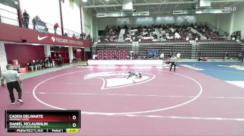 125 lbs Cons. Round 2 - Caden Delwarte, Fairmont State vs Daniel McLaughlin, American International