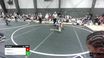 70 lbs 3rd Place - Yanniel Soto, Mat Demon WC vs Troy Blevins, Punisher Wrestling