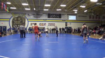 190 lbs Semifinal - Josh Ringler, Grinnell vs Tripp Johnson, Solon