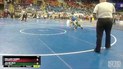 195 lbs Cons. Round 3 - William Marks, Bismarck St Mary`s vs Jacob Bild, West Fargo