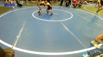 76 lbs Quarterfinal - Logan Cosby, Skiatook Youth Wrestling vs LeBrae Jones, HURRICANE WRESTLING ACADEMY