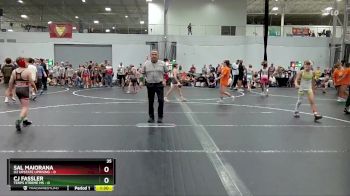 76 lbs Round 2 (6 Team) - CJ Fassler, Terps Xtreme MS vs Sal Maiorana, U2 Upstate Uprising