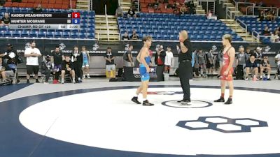 120 lbs Champ. Rd Of 128 - Kaden Weaghington, Arizona vs Hunter McGrane, North Dakota