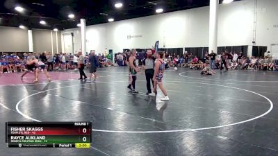 165 lbs Round 1 (6 Team) - Rayce Aukland, Seneca Fighting Irish vs Fisher Skaggs, Team STL Red