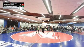 105 lbs Quarterfinal - Bryson Vertner, Suples Wrestling Club vs Charlie Westenskow, Lil Mavs Wrestling