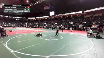 65 lbs Champ. Round 1 - Jaycob Hyman, ELR1 vs Brady Bellavia, HHY1