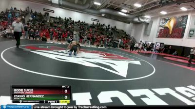 165 lbs Cons. Round 4 - Bodie Sukle, Discovery Canyon vs Esayas Hernandez, Bear Creek