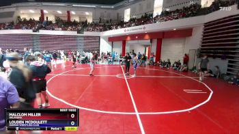 150 lbs Quarterfinal - Malclom Miller, Oklahoma vs Louden McDoulett, Harrah Wrestling Club