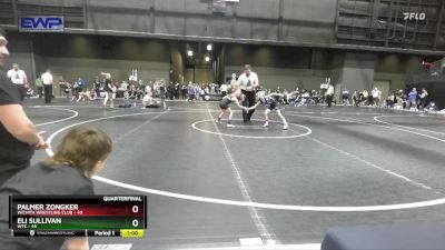 52 lbs Quarterfinal - Eli Sullivan, WTC vs Palmer Zongker, Wichita Wrestling Club