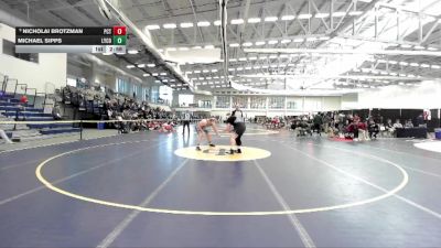 285 lbs Cons. Round 4 - Michael Sipps, Lycoming vs Nicholai Brotzman, Pennsylvania College Of Technology