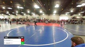 46 lbs Consolation - Brayden Goodall, Mini Avengers vs Elliot Jaquez, Carlsbad Combat WC