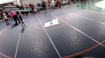 60-66 lbs Round 2 - Blakley Richards, Sandwich Wrestling Club vs Hunter Albright, West Frankfort Jr. Redbirds WC