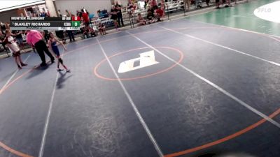 60-66 lbs Round 2 - Blakley Richards, Sandwich Wrestling Club vs Hunter Albright, West Frankfort Jr. Redbirds WC