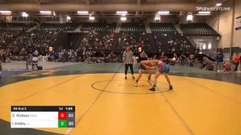 102 lbs Prelims - Chauncey Watson, Broken Bow Wrestling Club vs Isaac Kelley, Little Hammers