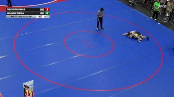 82 lbs Semifinal - Grayden Paris, Chestnut Ridge vs William Diksa, Haverford