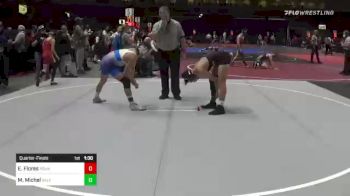 120 lbs Quarterfinal - Elijah Flores, Pounders WC vs Mauro Michel, Salem Elite