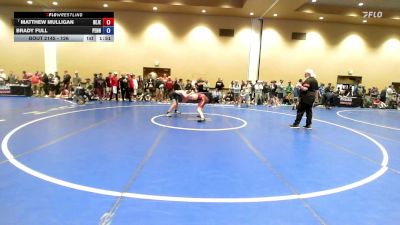 126 lbs Champ. Round 2 - Matthew Mulligan, New Jersey vs Brady Full, Pennsylvania