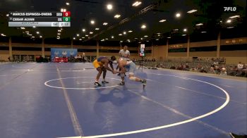 165 lbs 5th Place - Marcus Espinoza-Owens, South Dakota State vs Cesar Alvan, Columbia