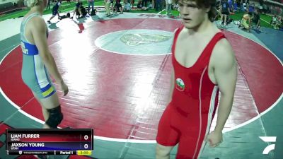 220 lbs Quarterfinal - Liam Furrer, Idaho vs Jaxson Young, Utah