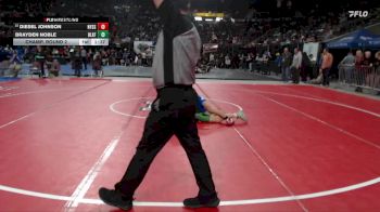 106 lbs Champ. Round 2 - Diesel Johnson, Nyssa vs Brayden Noble, Blackfoot