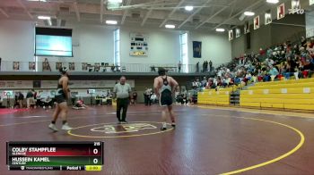 215 lbs Quarterfinal - Colby Stampflee, Glencoe vs Hussein Kamel, Century