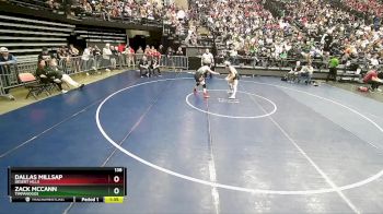 138 lbs Cons. Round 3 - Dallas Millsap, Desert Hills vs Zack Mccann, Timpanogos