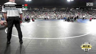 B4A-215 lbs 1st Place Match - Case Hardzog, Cache vs Haydan Yocham, Bristow