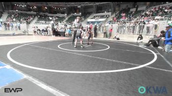 83 lbs Consi Of 8 #2 - Dejuan Fields, Tulsa Blue T Panthers vs Henry CAYGILL, Raw Wrestling Club