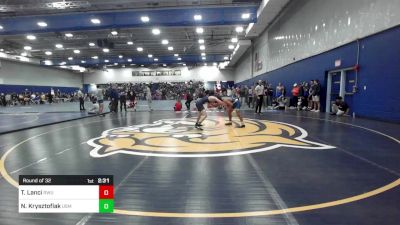 125 lbs Round Of 32 - Tyler Lanci, Roger Williams vs Noah Krysztofiak, Southern Maine