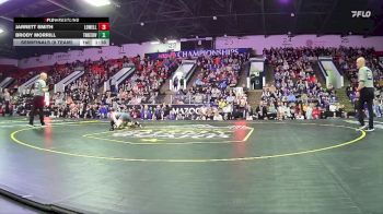 120 lbs Semifinals (8 Team) - Jarrett Smith, Lowell HS vs Brody Morrill, Three Rivers HS